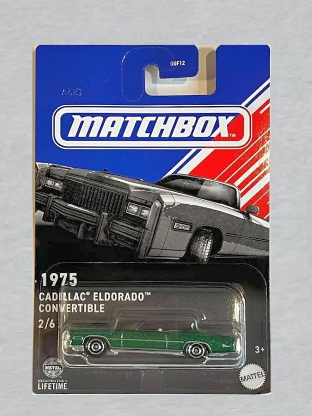 Matchbox 1975 Cadillac Eldorado Convertible GREEN